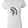 Women's Short Sleeve V-Neck T-Shirt Thumbnail