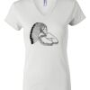 Women's Short Sleeve V-Neck T-Shirt Thumbnail