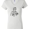 Women's Short Sleeve V-Neck T-Shirt Thumbnail