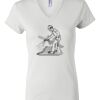 Women's Short Sleeve V-Neck T-Shirt Thumbnail