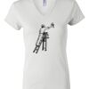 Women's Short Sleeve V-Neck T-Shirt Thumbnail