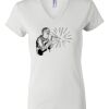 Women's Short Sleeve V-Neck T-Shirt Thumbnail