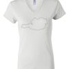 Women's Short Sleeve V-Neck T-Shirt Thumbnail