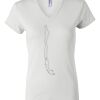 Women's Short Sleeve V-Neck T-Shirt Thumbnail