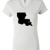 Women's Short Sleeve V-Neck T-Shirt Thumbnail