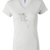 Women's Short Sleeve V-Neck T-Shirt Thumbnail