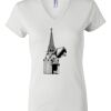 Women's Short Sleeve V-Neck T-Shirt Thumbnail