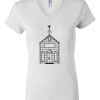 Women's Short Sleeve V-Neck T-Shirt Thumbnail