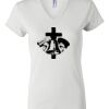 Women's Short Sleeve V-Neck T-Shirt Thumbnail