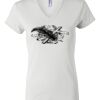 Women's Short Sleeve V-Neck T-Shirt Thumbnail