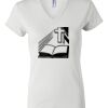 Women's Short Sleeve V-Neck T-Shirt Thumbnail