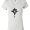 Women's Short Sleeve V-Neck T-Shirt Thumbnail