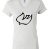 Women's Short Sleeve V-Neck T-Shirt Thumbnail