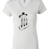 Women's Short Sleeve V-Neck T-Shirt Thumbnail