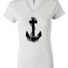 Women's Short Sleeve V-Neck T-Shirt Thumbnail