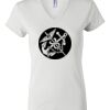 Women's Short Sleeve V-Neck T-Shirt Thumbnail