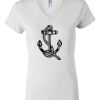 Women's Short Sleeve V-Neck T-Shirt Thumbnail