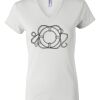 Women's Short Sleeve V-Neck T-Shirt Thumbnail