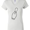 Women's Short Sleeve V-Neck T-Shirt Thumbnail