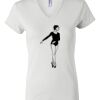 Women's Short Sleeve V-Neck T-Shirt Thumbnail