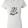 Women's Short Sleeve V-Neck T-Shirt Thumbnail