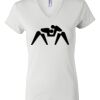 Women's Short Sleeve V-Neck T-Shirt Thumbnail