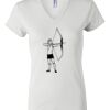 Women's Short Sleeve V-Neck T-Shirt Thumbnail