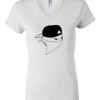 Women's Short Sleeve V-Neck T-Shirt Thumbnail