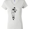 Women's Short Sleeve V-Neck T-Shirt Thumbnail