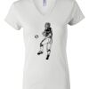 Women's Short Sleeve V-Neck T-Shirt Thumbnail