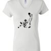 Women's Short Sleeve V-Neck T-Shirt Thumbnail