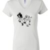 Women's Short Sleeve V-Neck T-Shirt Thumbnail