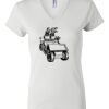 Women's Short Sleeve V-Neck T-Shirt Thumbnail