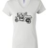 Women's Short Sleeve V-Neck T-Shirt Thumbnail