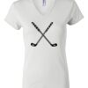 Women's Short Sleeve V-Neck T-Shirt Thumbnail