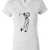 Women's Short Sleeve V-Neck T-Shirt Thumbnail