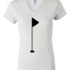 Women's Short Sleeve V-Neck T-Shirt Thumbnail