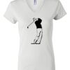 Women's Short Sleeve V-Neck T-Shirt Thumbnail