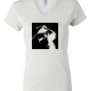 Women's Short Sleeve V-Neck T-Shirt Thumbnail