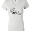 Women's Short Sleeve V-Neck T-Shirt Thumbnail