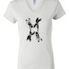 Women's Short Sleeve V-Neck T-Shirt Thumbnail