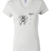 Women's Short Sleeve V-Neck T-Shirt Thumbnail