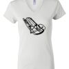 Women's Short Sleeve V-Neck T-Shirt Thumbnail