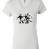 Women's Short Sleeve V-Neck T-Shirt Thumbnail