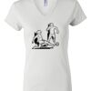 Women's Short Sleeve V-Neck T-Shirt Thumbnail