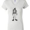 Women's Short Sleeve V-Neck T-Shirt Thumbnail