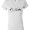 Women's Short Sleeve V-Neck T-Shirt Thumbnail