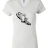 Women's Short Sleeve V-Neck T-Shirt Thumbnail