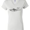 Women's Short Sleeve V-Neck T-Shirt Thumbnail