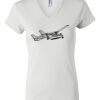 Women's Short Sleeve V-Neck T-Shirt Thumbnail